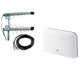 Huawei CAT.9 Huawei B715s-23c  2 antennes  Exterieures Yagi 5G 4G LTE + WiFi LOG YAGI SINGLE 11dbi 700/800/900/1800/2100/2400/26