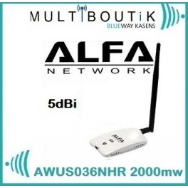 Alfa AWUS036NHR V2 2000mw 1er PRIX