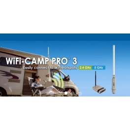  Alfa CAMPPRO KIT WiFi CAMPING V2 2v2 2022  ou V3 / Routeur R36AH+ Tube-U 9dbi 220v/12V + usb 5m