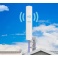 KASER (type) Antenne 4G + 5G LTE Exterieur Mimo Omnidirectionnel Étanche 696 - 4000 MHz câble ULTRA 10,1MM DÈS 2M (type kaser)