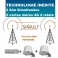 kit ProBOOSTEUR©  Routeur 4G+ porteuse Europe étendue , 4g+ BOOST 2 FORFAITS SIMULT avec antennes 2 dômes boules. et câbles ultr