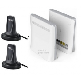 Proboosteur Routeur WIFI Van  Routeur Wifi portable 4 G CAT6 (pas WTF 402 ) + 2 X Antenne Externe TA095 Teleco
