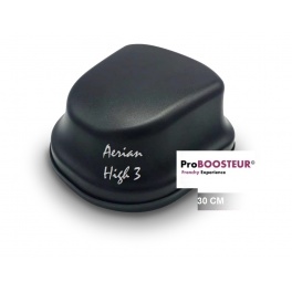 Antenne véhicule Aerian Eco 3 Omni GSM/3G/4G/5G  Double niveau renforcé avec câble 30CM  (type 3)