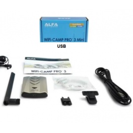 Alfa Network WIFI CAMPPRO 3 PRO MULTIBOUTIK antenne exterieure sans electronique extérieur  80CM
