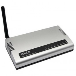 Alfa Network AIP-W610H  400mW Routeur Wifi 1×antenne 5dbi + 1*9dbi offerte