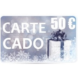 Carte CADEAU 50 euros Multiboutik 