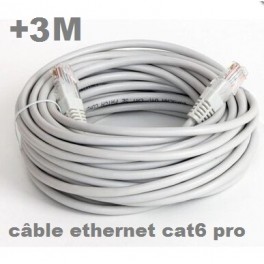 + 3 M Câble ethernet extérieur (5 mètres) Cat. 6 FTP 